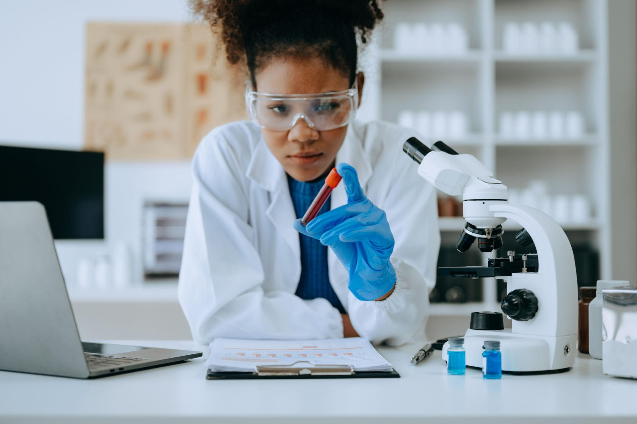 Modern medical laboratory